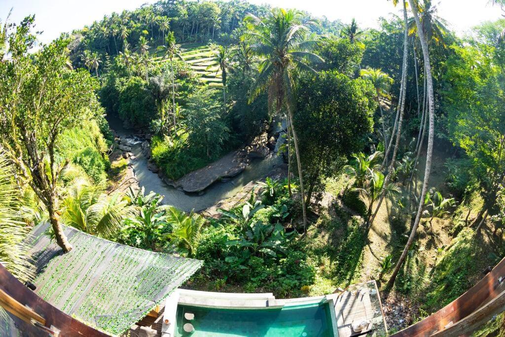 Ubud Riverside Villa Esterno foto