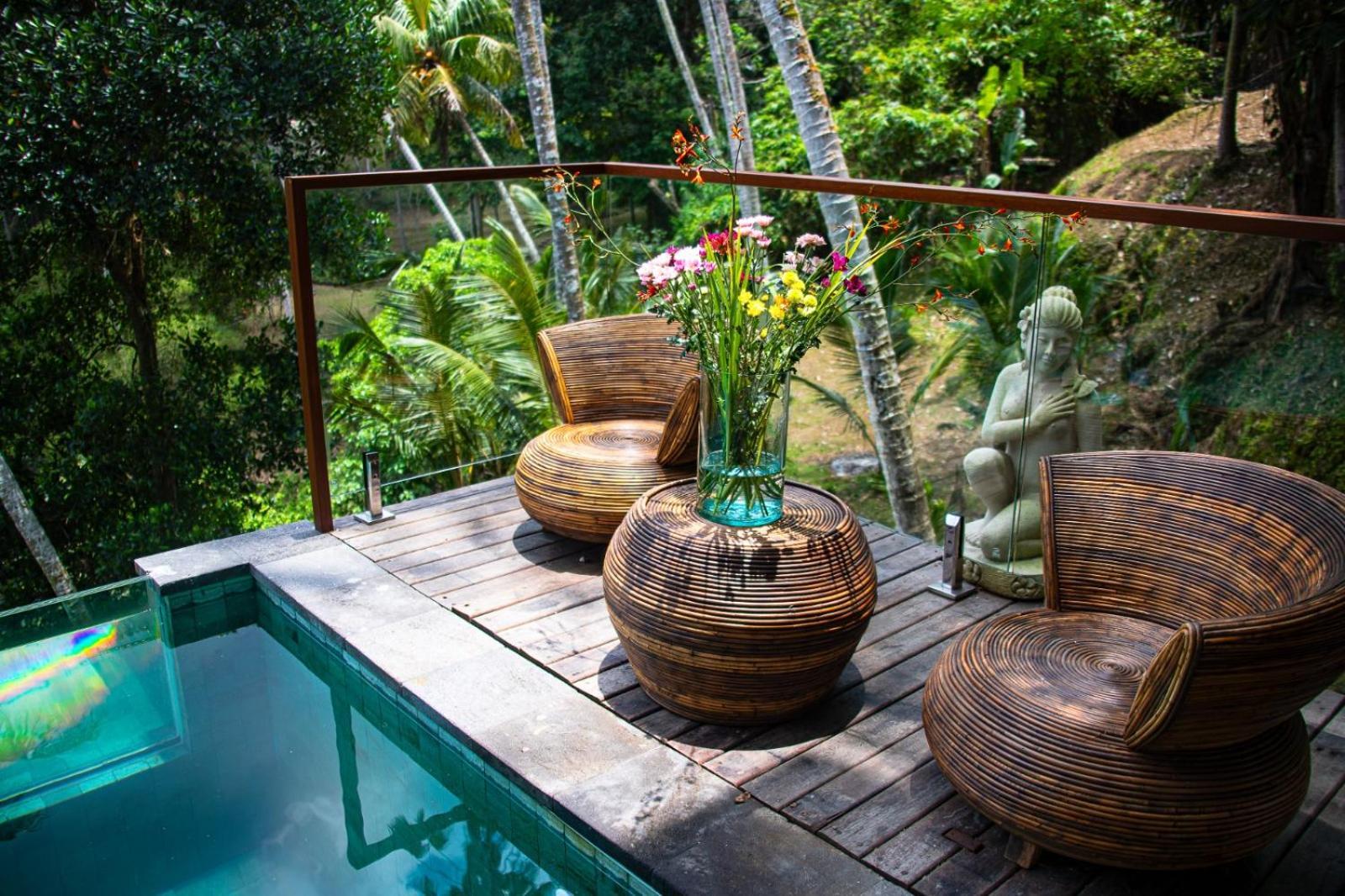 Ubud Riverside Villa Esterno foto