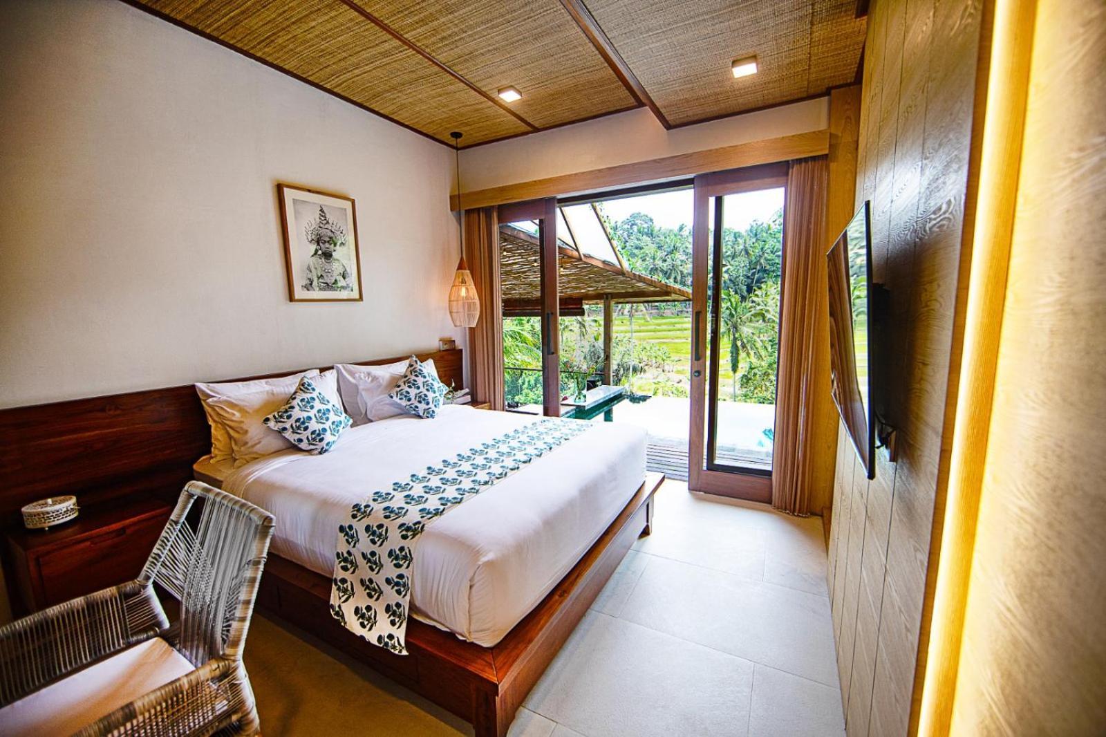 Ubud Riverside Villa Esterno foto