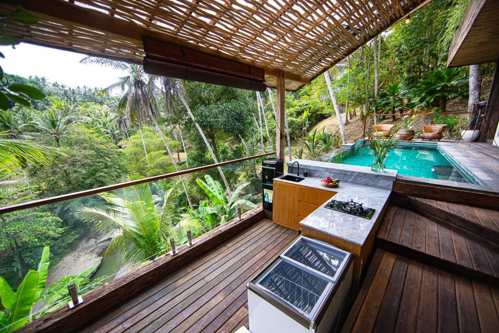 Ubud Riverside Villa Esterno foto