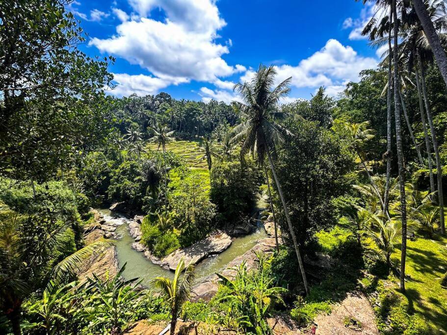 Ubud Riverside Villa Esterno foto