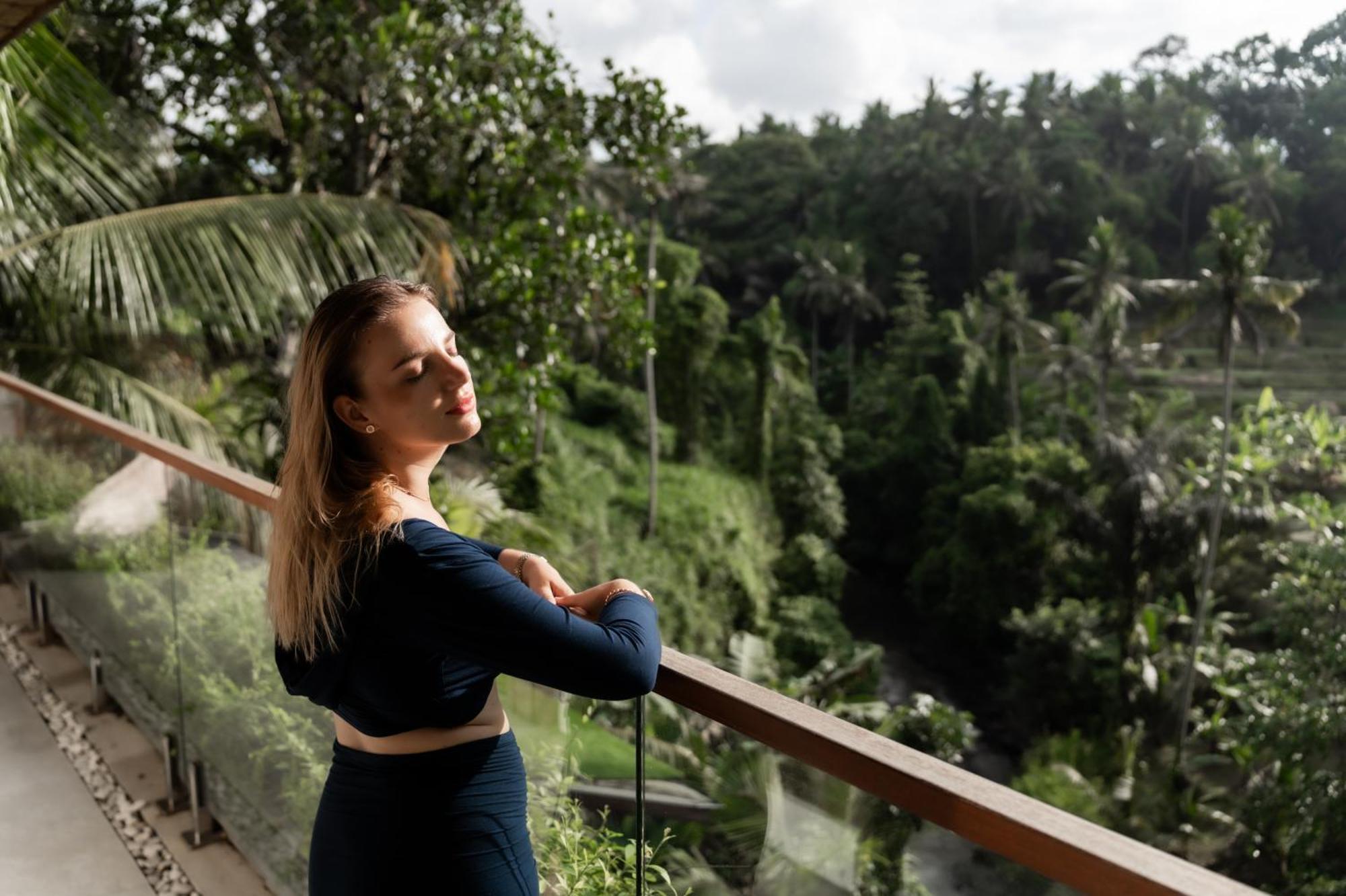 Ubud Riverside Villa Esterno foto