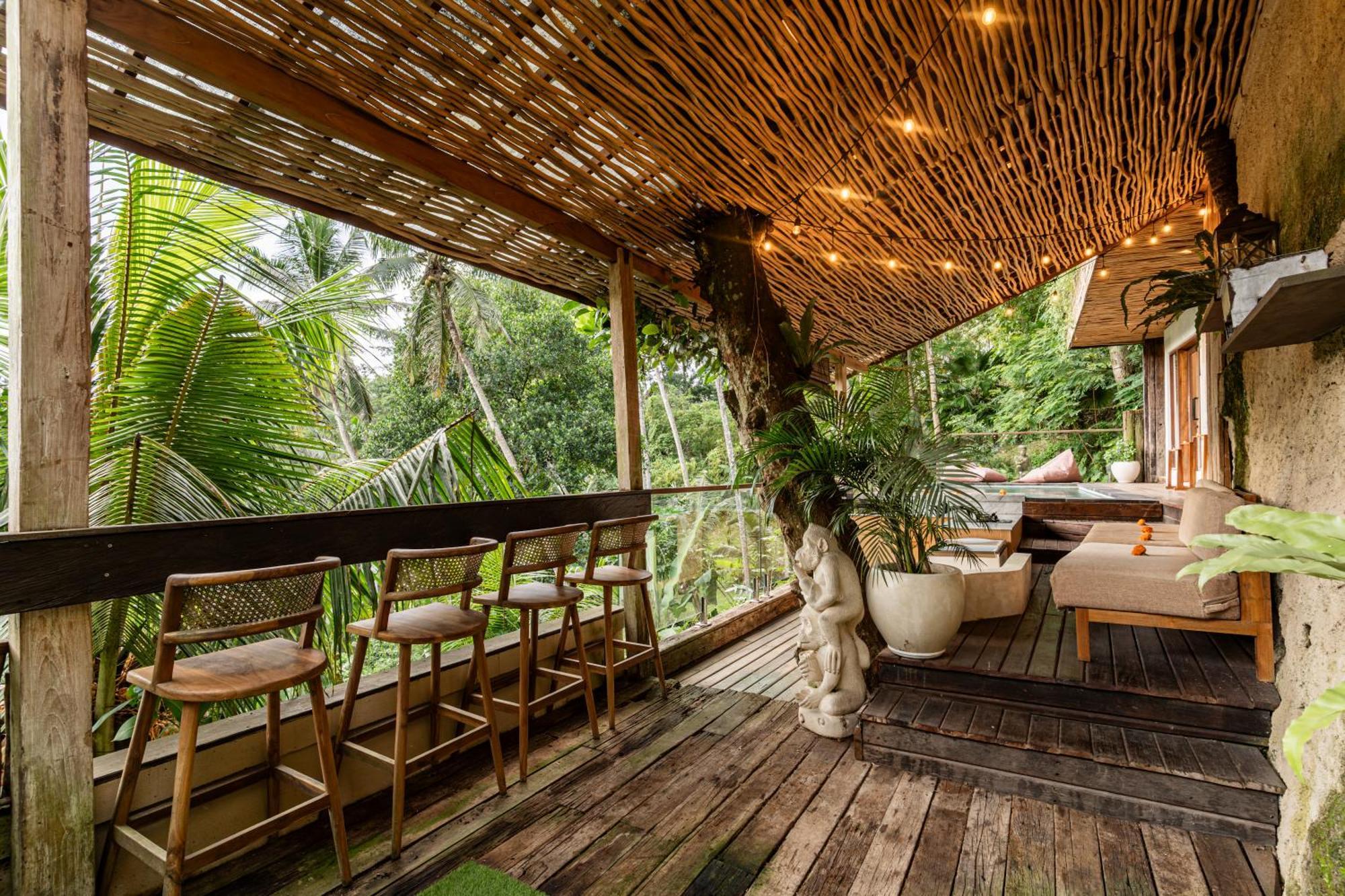 Ubud Riverside Villa Esterno foto