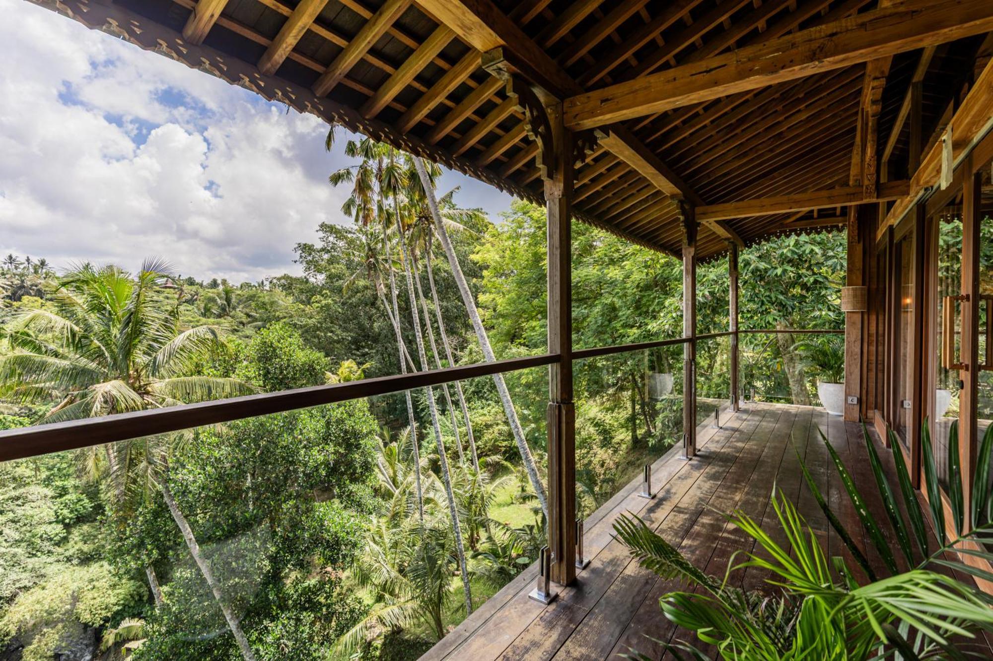 Ubud Riverside Villa Esterno foto